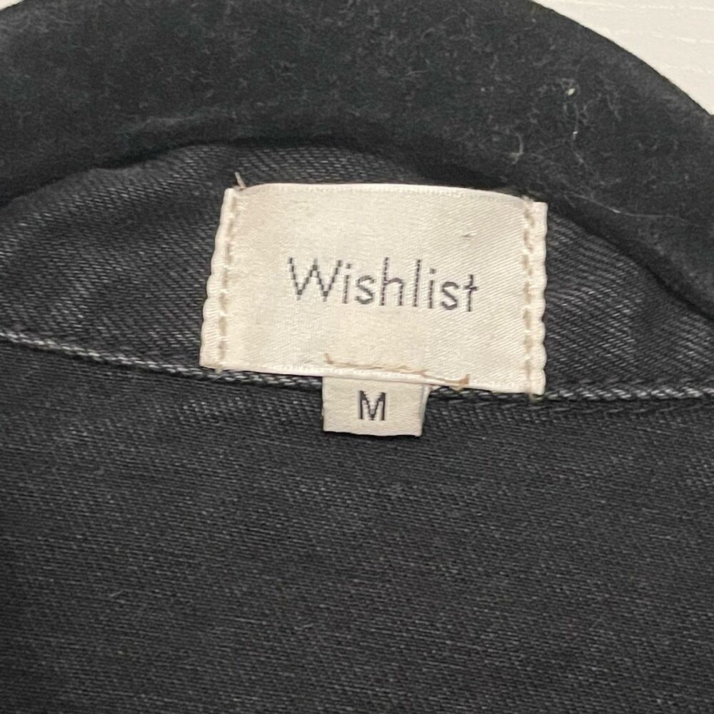 Jean Jacket Black Medium - Picture 3 of 3